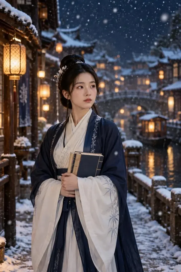短剧《寒门女史回乡记》封面，古装题材，共50集